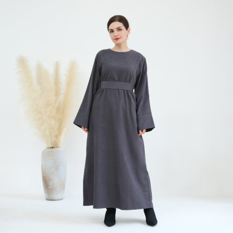 Grey Muslim Abaya Wholesale