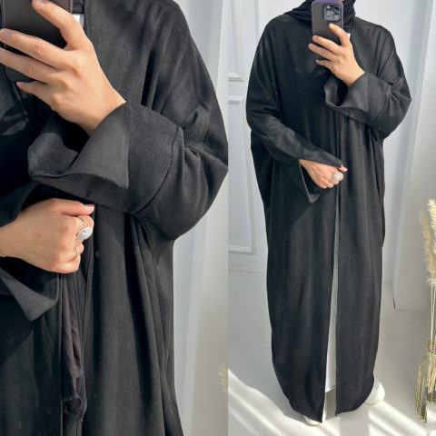 Wholesale Thick Velvet Winter Abaya