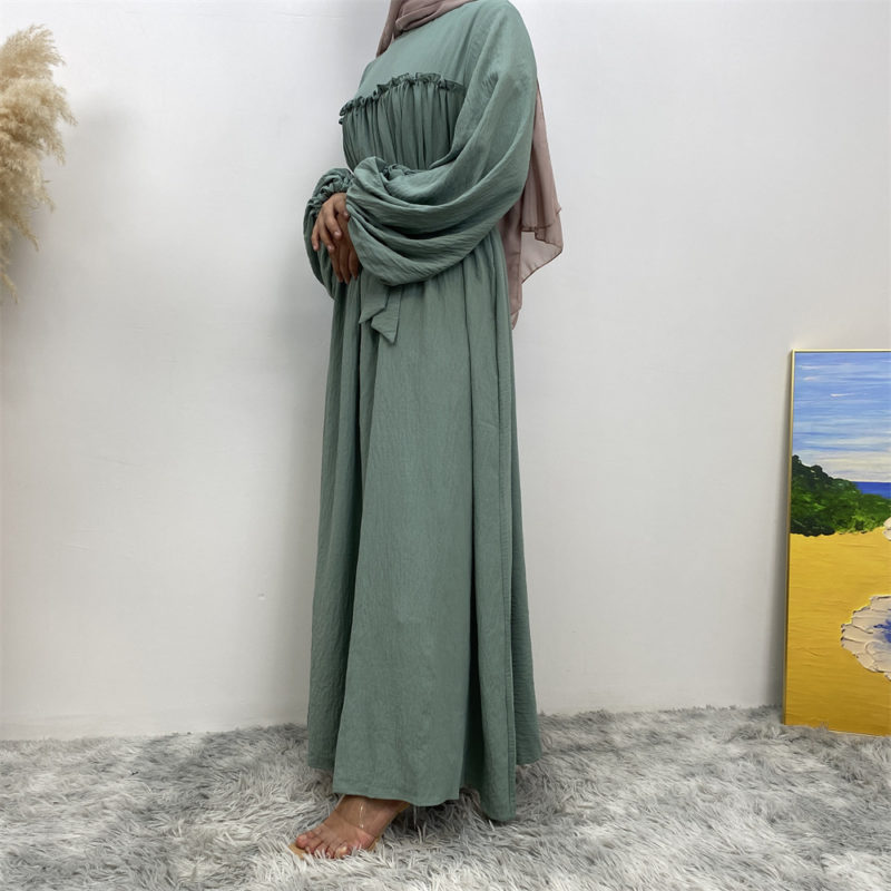 Wholesale Jazz Crepe Casual Abaya